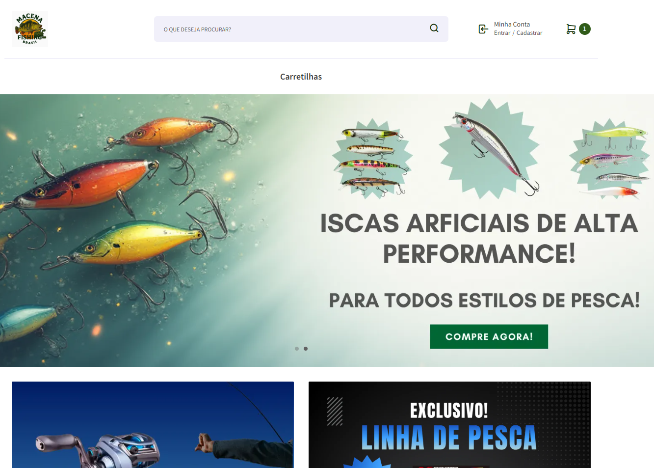 Ecommerce Macena Fishing